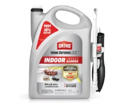 Home Defense Max Indoor Insect Barrier With Extended Reach Comfort Wand, 1 Gal.