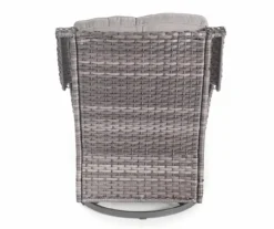 Real Living Rockbridge 3-Piece Cushioned Patio Glider & Side Table Set -Outdoor Decor Sales 810544190 2