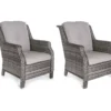 Real Living Rockbridge All-Weather Wicker Cushioned Patio Chairs, 2-Pack -Outdoor Decor Sales 810544461