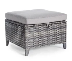 Real Living Rockbridge All-Weather Wicker Cushioned Patio Sofa & Ottoman Set -Outdoor Decor Sales 810544462 1