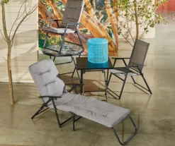 Real Living Padded Folding Lounge Chair -Outdoor Decor Sales 810545275 810545406 810545410 810545417 810545419 9