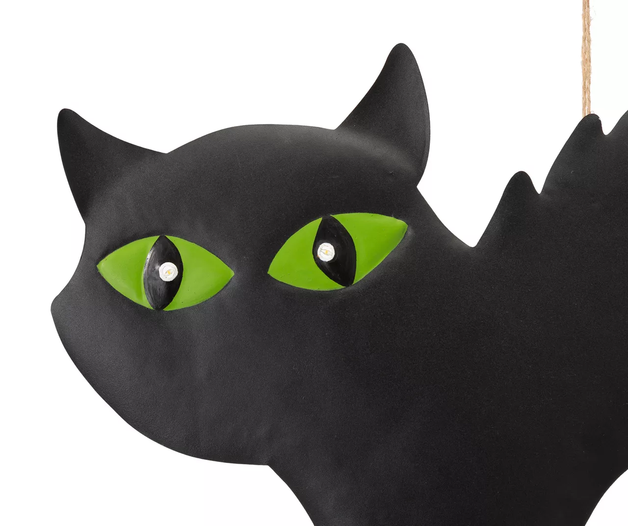 "Beware" Light Up Cat & Jack O'Lantern Yard Stake 5 "Beware" Light Up Cat & Jack O'Lantern Yard Stake - Image 3