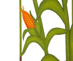 "Welcome" Scarecrow & Corn 5-Piece Yard Stake Set -Outdoor Decor Sales 810547848 4