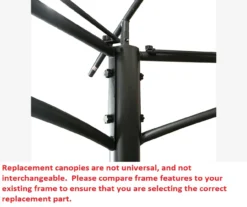 Heritage Hexagon Gazebo Replacement Riplock Canopy -Outdoor Decor Sales 810548647 61