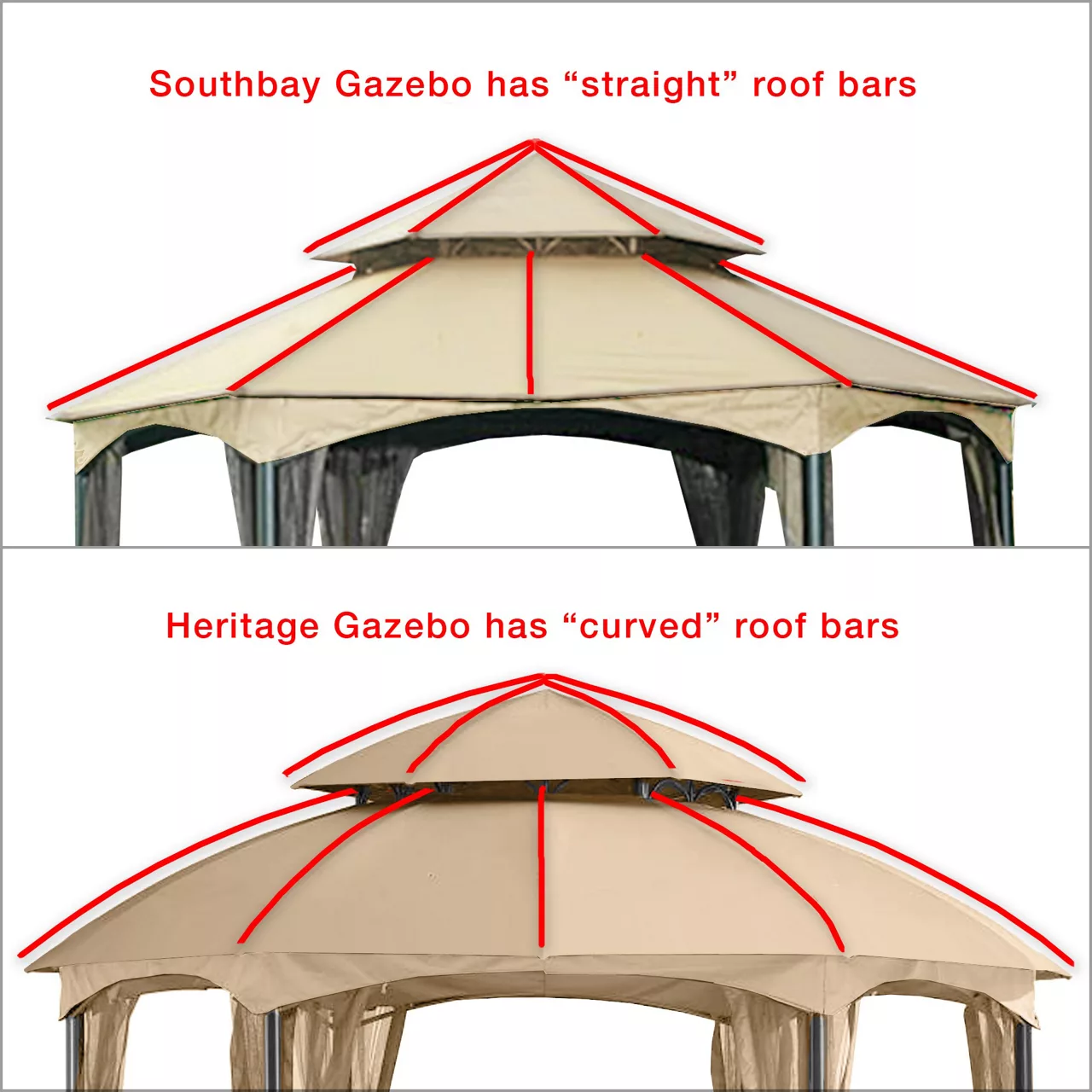 Heritage Gazebo Palm Leaves Replacement Canopy 13 Heritage Gazebo Palm Leaves Replacement Canopy - Image 11