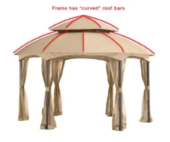 Heritage Gazebo Palm Leaves Replacement Canopy 21 Heritage Gazebo Palm Leaves Replacement Canopy -Outdoor Decor Sales 810549192 4
