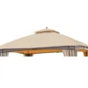 Lakewood Gazebo Beige Replacement Canopy 2 Lakewood Gazebo Beige Replacement Canopy -Outdoor Decor Sales 810549208 1