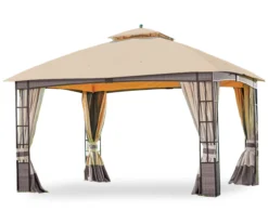 Lakewood Gazebo Beige Replacement Canopy -Outdoor Decor Sales 810549208 6