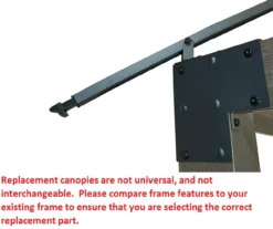 Eagle Brooke/Ashford Gazebo Replacement Riplock Canopy -Outdoor Decor Sales 810549211 4