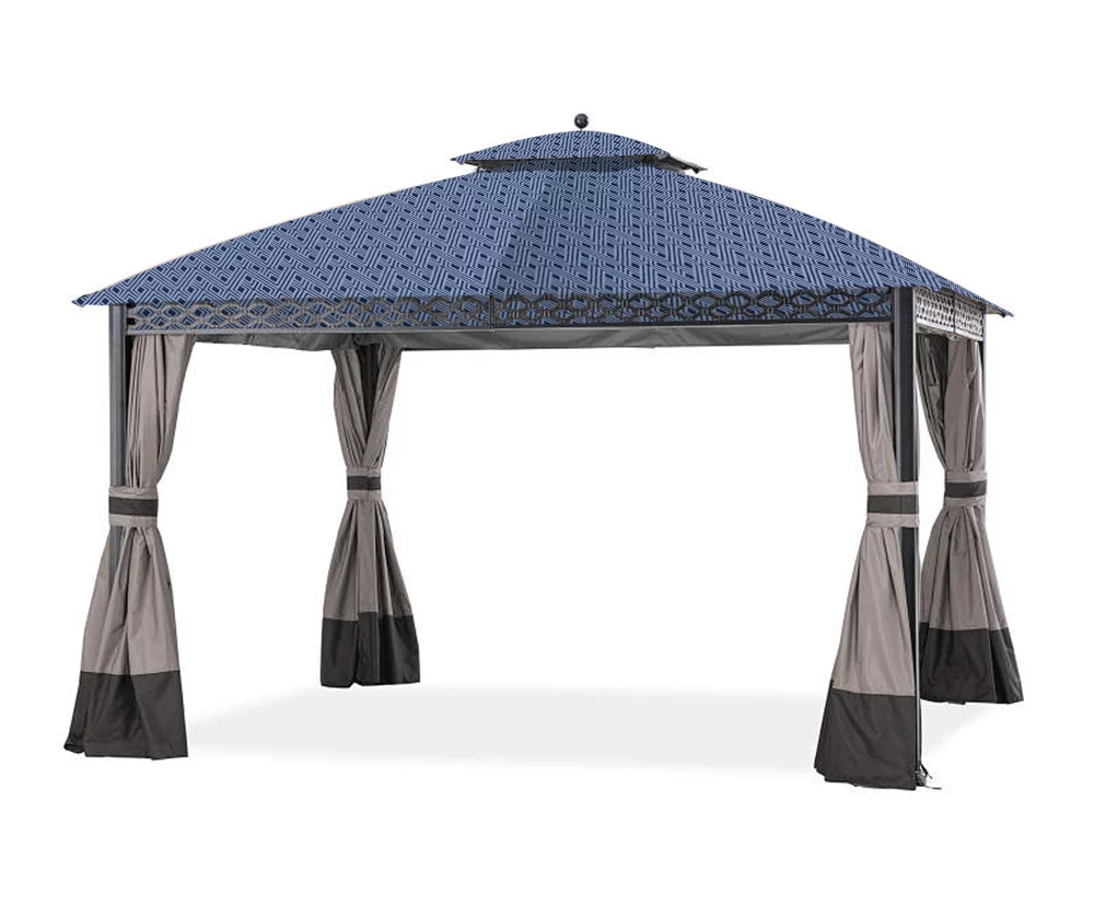 Pinehurst Gazebo Midnight Blue Trellis Replacement Canopy 9 Pinehurst Gazebo Midnight Blue Trellis Replacement Canopy - Image 7