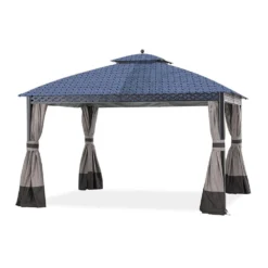 Pinehurst Gazebo Midnight Blue Trellis Replacement Canopy 29 Pinehurst Gazebo Midnight Blue Trellis Replacement Canopy -Outdoor Decor Sales 810549217 71