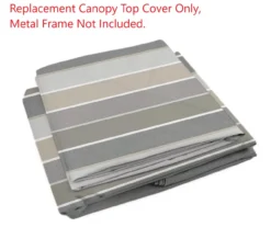 Pinehurst Gazebo Stone Stripe Replacement Canopy -Outdoor Decor Sales 810549220 21