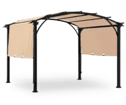Verano Pergola Beige Replacement Riplock Canopy -Outdoor Decor Sales 810549225 51