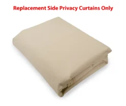Shadow Creek Gazebo Beige Replacement Privacy Curtain Set -Outdoor Decor Sales 810549227 21