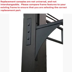 Shadow Creek Gazebo Replacement Riplock Canopy -Outdoor Decor Sales 810549230 31