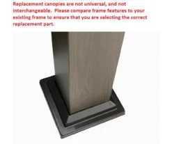 Shadow Creek Gazebo Replacement Riplock Canopy -Outdoor Decor Sales 810549230 4