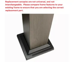 Shadow Creek Gazebo Replacement Riplock Canopy -Outdoor Decor Sales 810549232 4