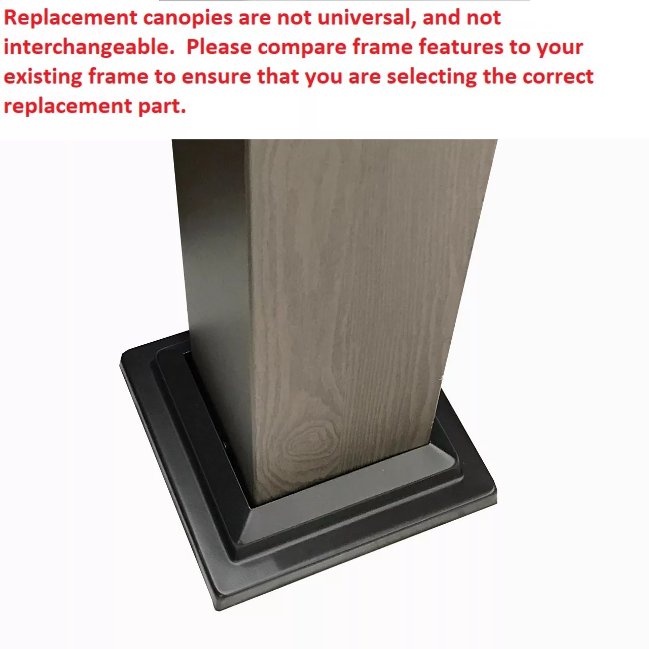 Shadow Creek Gazebo Midnight Blue Trellis Replacement Canopy 12 Shadow Creek Gazebo Midnight Blue Trellis Replacement Canopy - Image 10