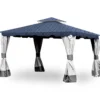 Monterey Gazebo Midnight Blue Trellis Replacement Canopy -Outdoor Decor Sales 810549249 1