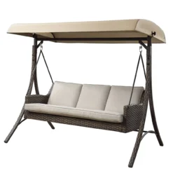 Augusta Swing Beige Replacement Canopy -Outdoor Decor Sales 810549255 71