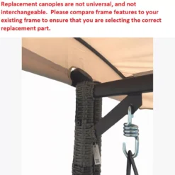 Lakewood Swing Beige Replacement Canopy -Outdoor Decor Sales 810549256 21