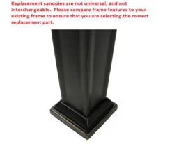 Oakmont Gazebo Beige Replacement Canopy -Outdoor Decor Sales 810549262 6