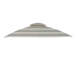 Westbrook Gazebo Stone Stripe Replacement Canopy 22 Westbrook Gazebo Stone Stripe Replacement Canopy -Outdoor Decor Sales 810549285 11