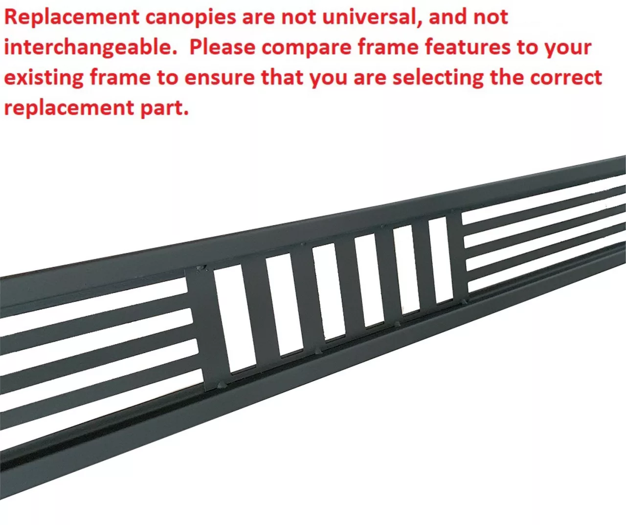 Westbrook Gazebo Stone Stripe Replacement Canopy 9 Westbrook Gazebo Stone Stripe Replacement Canopy - Image 7