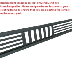 Westbrook Grill Gazebo Beige Replacement Canopy -Outdoor Decor Sales 810549286 6