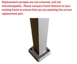 Westbrook Grill Gazebo Beige Replacement Canopy -Outdoor Decor Sales 810549286 7