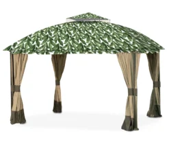 South Hampton Gazebo Palm Leaves Replacement Canopy -Outdoor Decor Sales 810549299 5