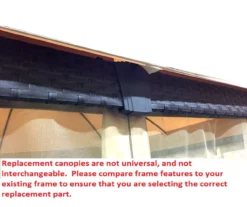 Riviera Sonoma Gazebo Beige Replacement Riplock Canopy 15 Riviera Sonoma Gazebo Beige Replacement Riplock Canopy -Outdoor Decor Sales 810549307 6