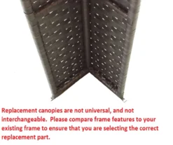 Riviera Sonoma Gazebo Midnight Blue Trellis Replacement Canopy -Outdoor Decor Sales 810549316 7