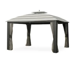 Riviera Sonoma Gazebo Canyon Stripe Replacement Canopy -Outdoor Decor Sales 810549319 8