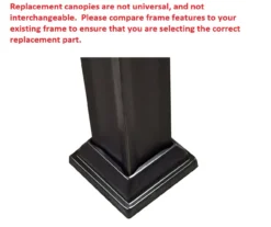 Windsor Dome Gazebo Beige Replacement Privacy Curtain Set -Outdoor Decor Sales 810549321 4