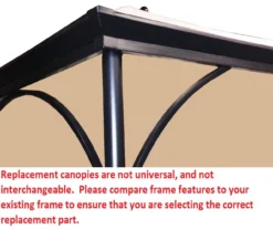 Somerset Gazebo Replacement Riplock Canopy -Outdoor Decor Sales 810549333 4