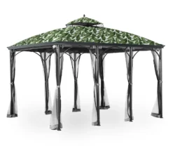 Somerset Gazebo Palm Leaves Replacement Canopy -Outdoor Decor Sales 810549338 3