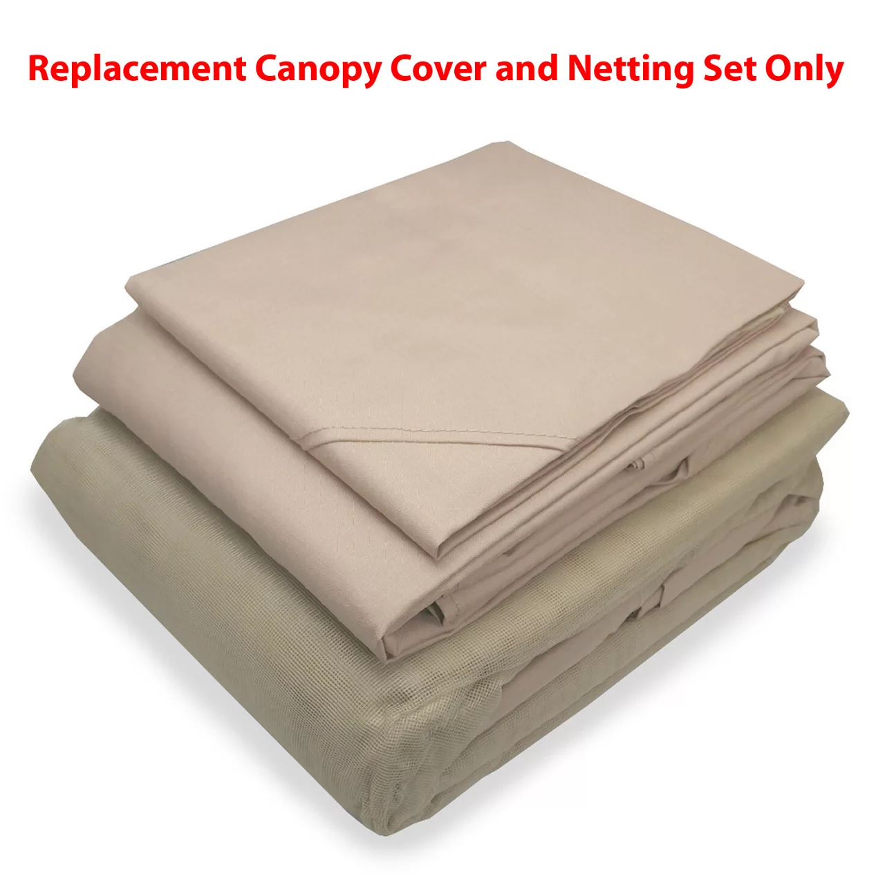 South Hampton Gazebo Beige Replacement Riplock Canopy & Side Mosquito Netting Set 4 South Hampton Gazebo Beige Replacement Riplock Canopy & Side Mosquito Netting Set - Image 2