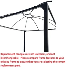 South Hampton Gazebo Beige Replacement Riplock Canopy & Side Mosquito Netting Set 13 South Hampton Gazebo Beige Replacement Riplock Canopy & Side Mosquito Netting Set -Outdoor Decor Sales 810549343 4