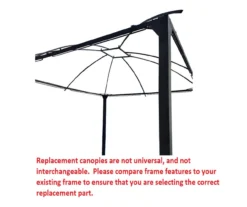 South Hampton Gazebo Beige Replacement Riplock Canopy & Side Mosquito Netting Set 17 South Hampton Gazebo Beige Replacement Riplock Canopy & Side Mosquito Netting Set -Outdoor Decor Sales 810549343 41