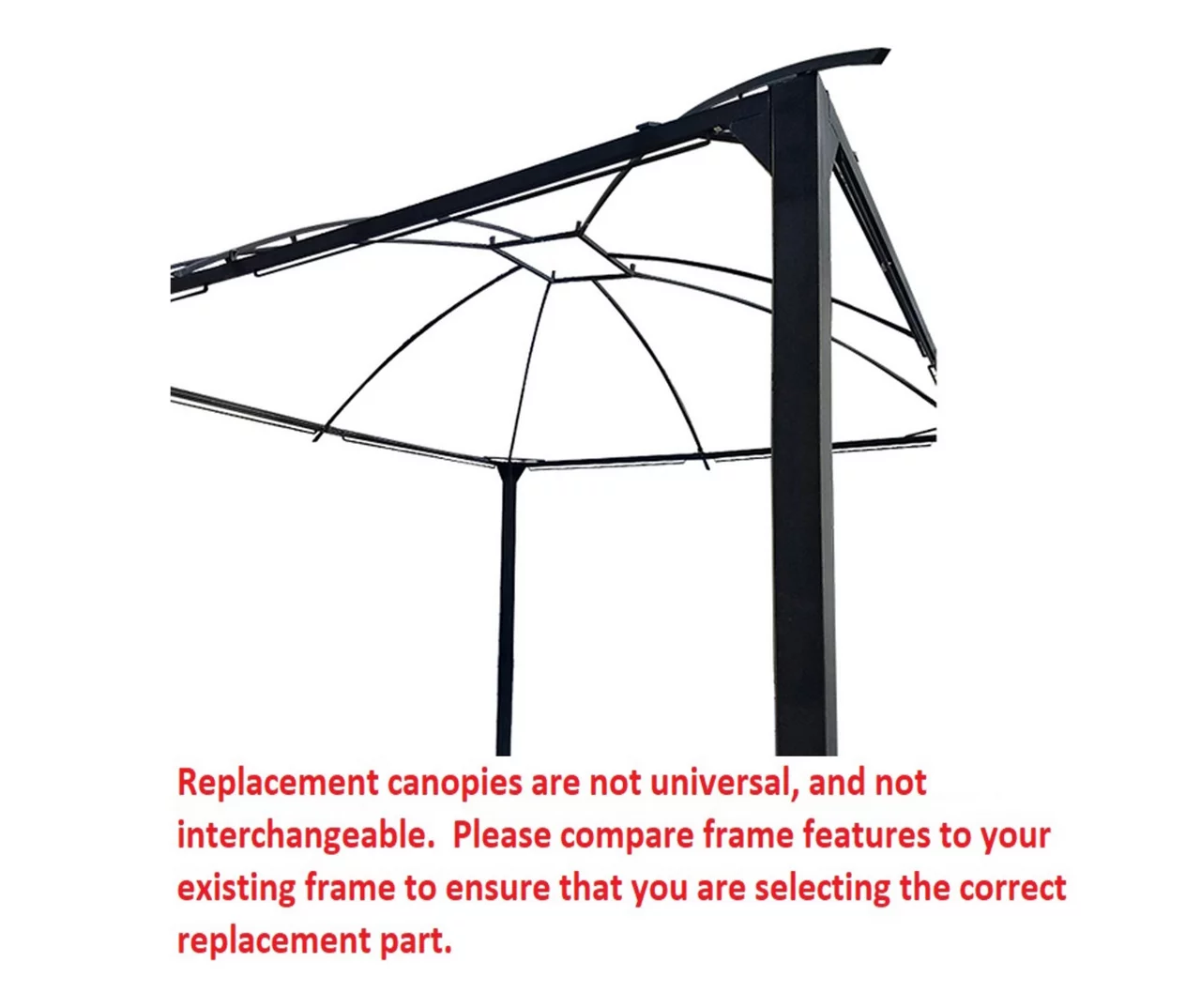 South Hampton Gazebo Beige Replacement Riplock Canopy & Side Mosquito Netting Set 10 South Hampton Gazebo Beige Replacement Riplock Canopy & Side Mosquito Netting Set - Image 8