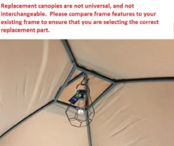 Pinehurst Grill Gazebo Replacement Riplock Canopy -Outdoor Decor Sales 810549357 51