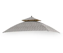 Pinehurst Grill Gazebo Beige Damask Replacement Canopy -Outdoor Decor Sales 810549360 11