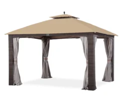 Augusta Gazebo Beige Replacement Canopy -Outdoor Decor Sales 810549365 31