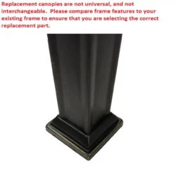 Pinehurst Gazebo Beige Replacement Riplock Canopy & Side Mosquito Netting Set -Outdoor Decor Sales 810549371 6