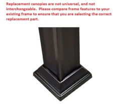 Windsor Dome Gazebo Beige Damask Replacement Canopy -Outdoor Decor Sales 810549379 51