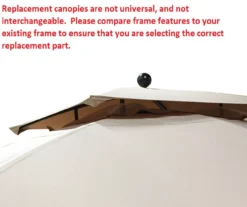 Windsor Dome Gazebo Midnight Blue Trellis Replacement Canopy -Outdoor Decor Sales 810549380 41