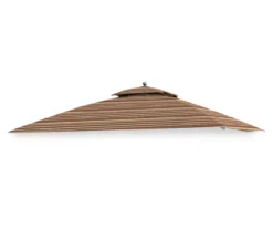 Windsor Dome Gazebo Canyon Stripe Replacement Canopy -Outdoor Decor Sales 810549382 11
