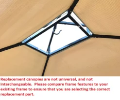 Windsor Grill Gazebo Replacement Riplock Canopy -Outdoor Decor Sales 810549388 41