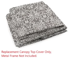 Windsor Grill Gazebo Beige Damask Replacement Canopy -Outdoor Decor Sales 810549390 21